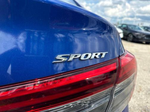 Aegean Blue Metallic 2024 Honda Civic Sport