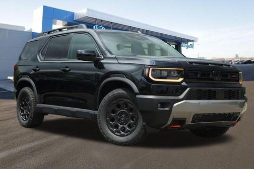 Crystal Black Pearl 2026 Honda Passport TrailSport Elite Blackout