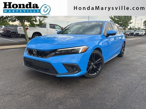 Boost Blue Pearl 2023 Honda Civic Sport Touring