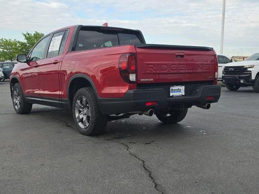 Radiant Red Metallic II 2024 Honda Ridgeline TrailSport