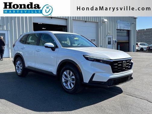 Platinum White Pearl 2023 Honda CR-V LX