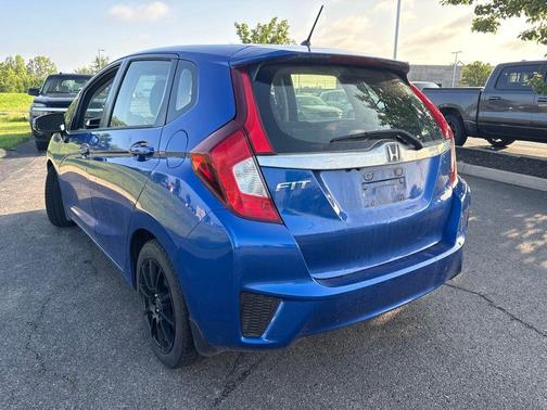 Aegean Blue Metallic 2017 Honda Fit EX