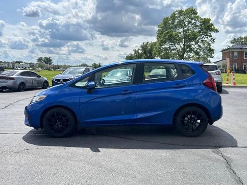 Aegean Blue Metallic 2017 Honda Fit EX