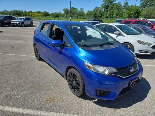 Aegean Blue Metallic 2017 Honda Fit EX