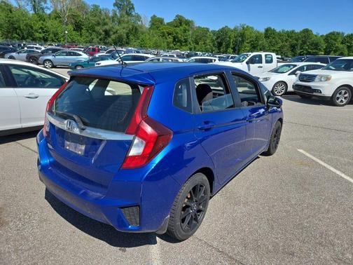 Aegean Blue Metallic 2017 Honda Fit EX