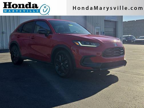 Milano Red 2025 Honda HR-V Sport