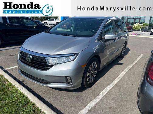 Lunar Silver Metallic 2021 Honda Odyssey EX-L