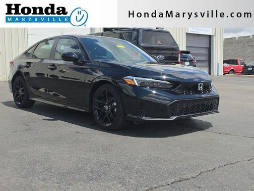 Crystal Black Pearl 2026 Honda Civic Hybrid