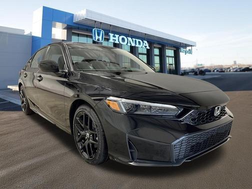 Crystal Black Pearl 2026 Honda Civic Hybrid Sport