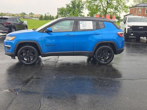 Laser Blue 2018 Jeep Compass Altitude