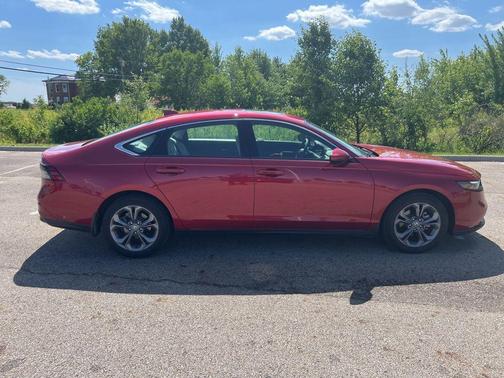 Radiant Red Metallic 2024 Honda Accord EX