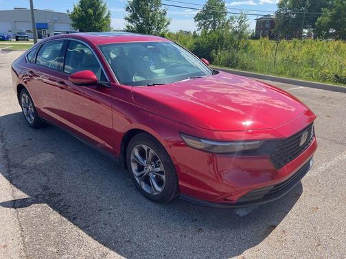Radiant Red Metallic 2024 Honda Accord EX