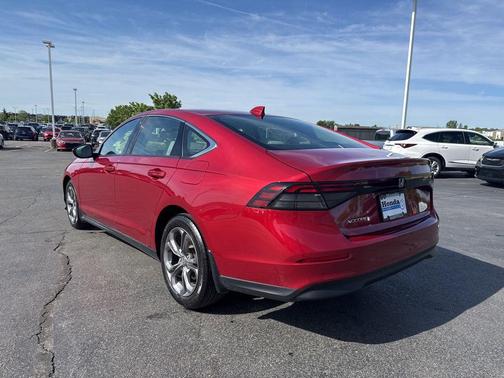 Radiant Red Metallic 2024 Honda Accord EX