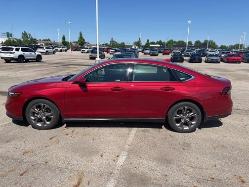 Radiant Red Metallic 2024 Honda Accord EX