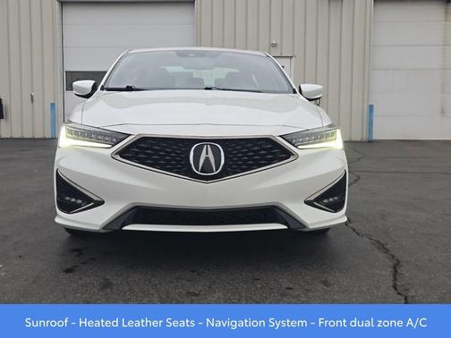 Platinum White Pearl 2019 Acura ILX Premium & A-SPEC Packages