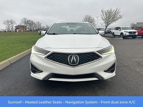 Platinum White Pearl 2019 Acura ILX Premium & A-SPEC Packages