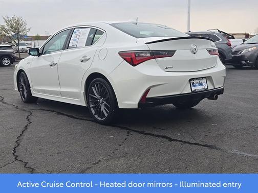 Platinum White Pearl 2019 Acura ILX Premium & A-SPEC Packages