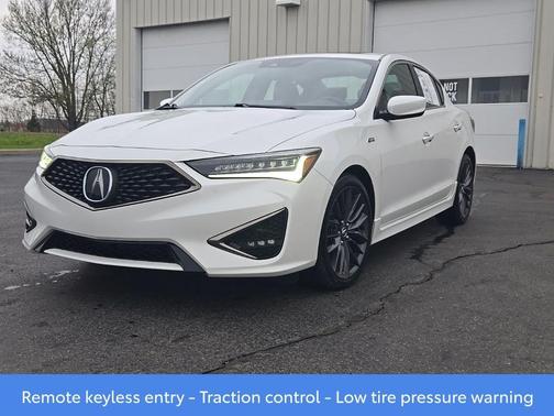 Platinum White Pearl 2019 Acura ILX Premium & A-SPEC Packages