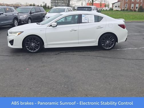 Platinum White Pearl 2019 Acura ILX Premium & A-SPEC Packages