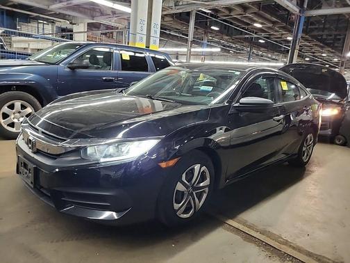 Crystal Black Pearl 2017 Honda Civic LX