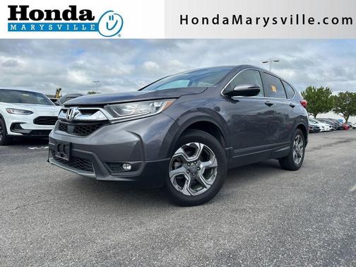 Modern Steel Metallic 2019 Honda CR-V EX-L
