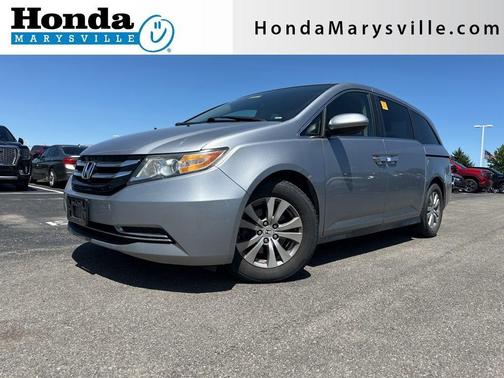 Lunar Silver Metallic 2017 Honda Odyssey EX-L