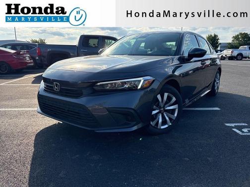 Meteorite Gray Metallic 2023 Honda Civic LX