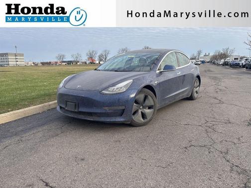 Deep Blue Metallic 2020 Tesla Model 3 Long Range