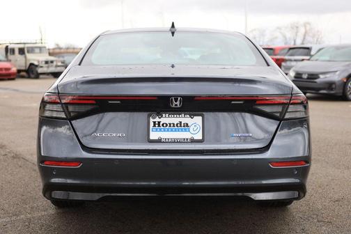 Gray Metallic 2026 Honda Accord Hybrid EX-L