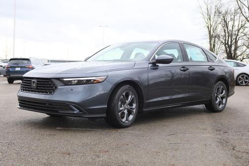 Gray Metallic 2026 Honda Accord Hybrid EX-L