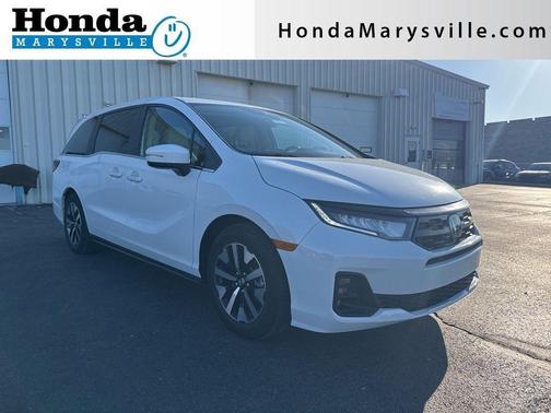 Platinum White Pearl 2025 Honda Odyssey EX-L
