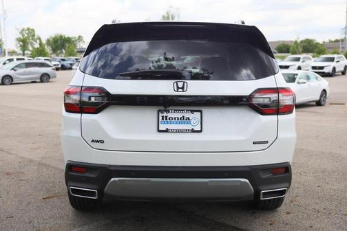 Platinum White 2026 Honda Pilot Touring S
