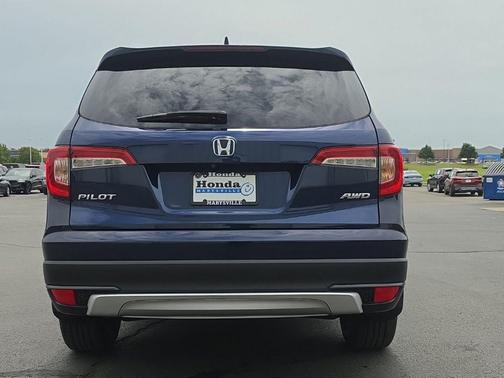 Obsidian Blue Pearl 2019 Honda Pilot EX-L w/Navigation/RES