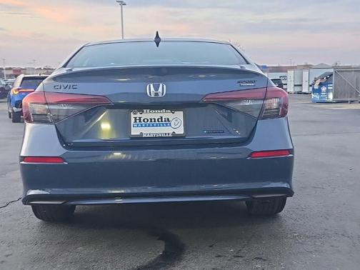 Blue Lagoon 2026 Honda Civic Hybrid