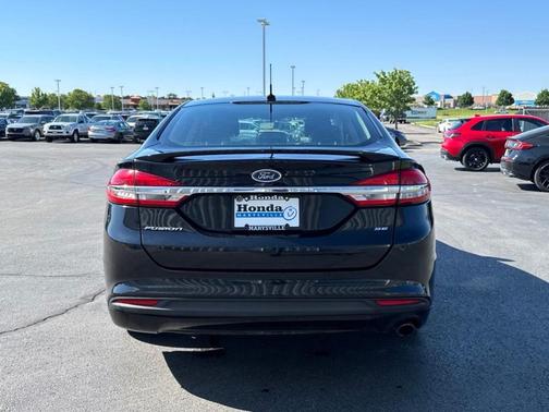 Shadow Black 2017 Ford Fusion SE