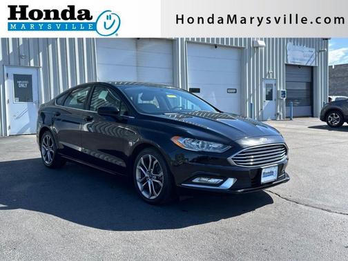Shadow Black 2017 Ford Fusion SE
