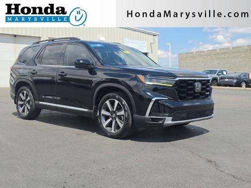 Crystal Black Pearl 2023 Honda Pilot Elite