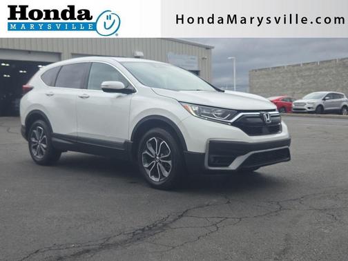Platinum White Pearl 2022 Honda CR-V EX-L