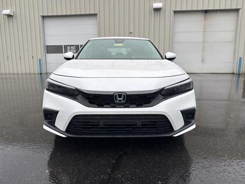 Platinum White Pearl 2024 Honda Civic LX