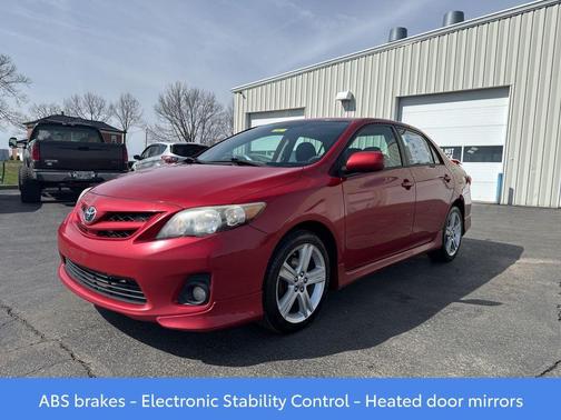 Barcelona Red Metallic 2013 Toyota Corolla S