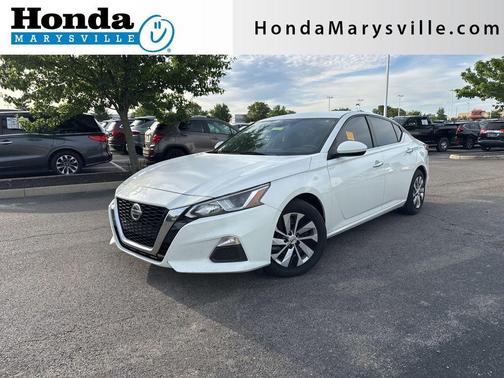 Glacier White 2019 Nissan Altima 2.5 S