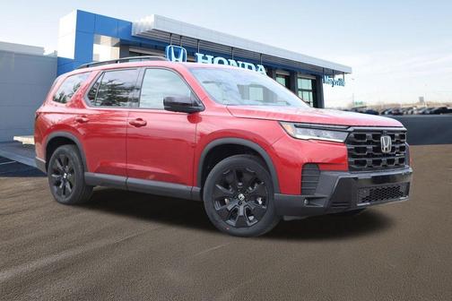 Radiant Red 2026 Honda Pilot Black Edition