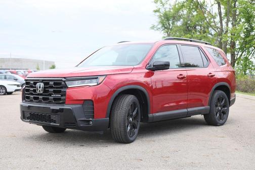 Radiant Red 2026 Honda Pilot Black Edition