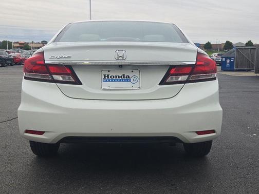 Taffeta White 2014 Honda Civic EX