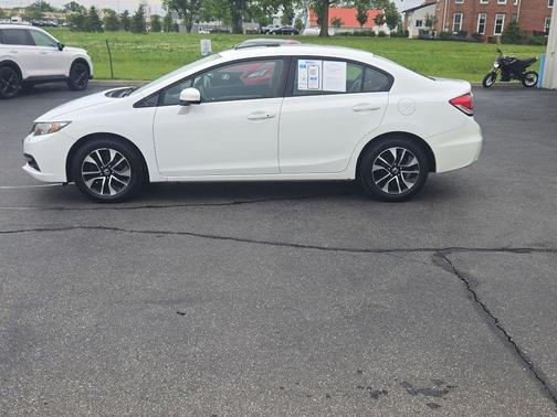 Taffeta White 2014 Honda Civic EX