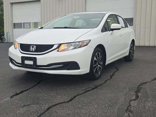 Taffeta White 2014 Honda Civic EX