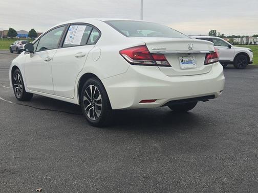 Taffeta White 2014 Honda Civic EX