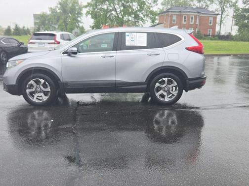 Lunar Silver Metallic 2017 Honda CR-V EX-L