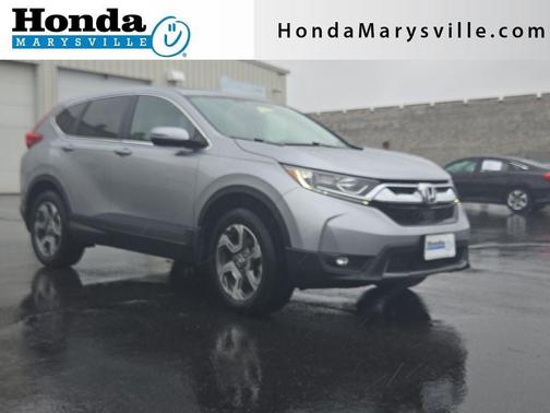 Lunar Silver Metallic 2017 Honda CR-V EX-L