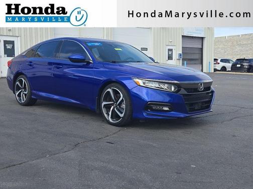 Still Night Pearl 2019 Honda Accord Sport